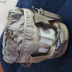 Supreme Camo 3M Reflective Bucket Bag